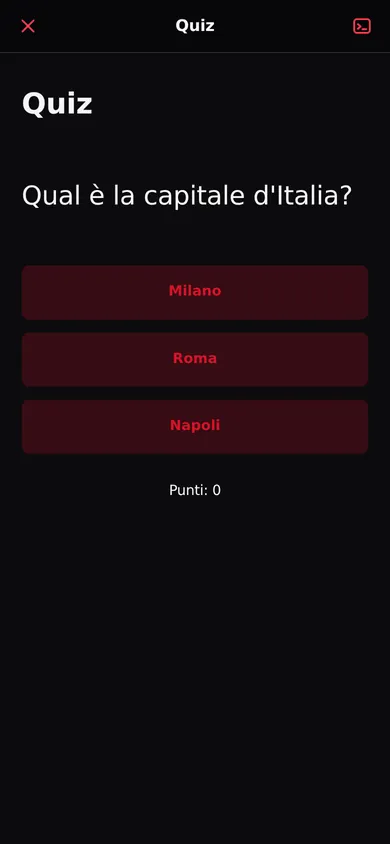 Il Quiz: qual è la capitale d'Italia? Milano, Roma, Napoli